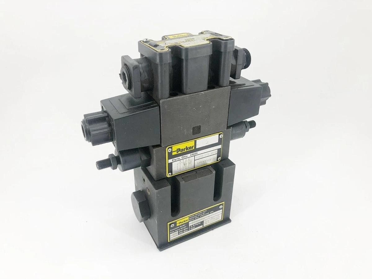 New Parker D31VW1C4NYCF7-75 Hydraulic Directional Control Valve 120V 5000psi