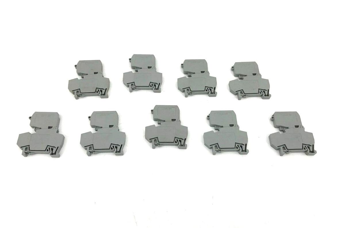 Lot of 9 New Wago 281-611 Terminal Blocks 800V
