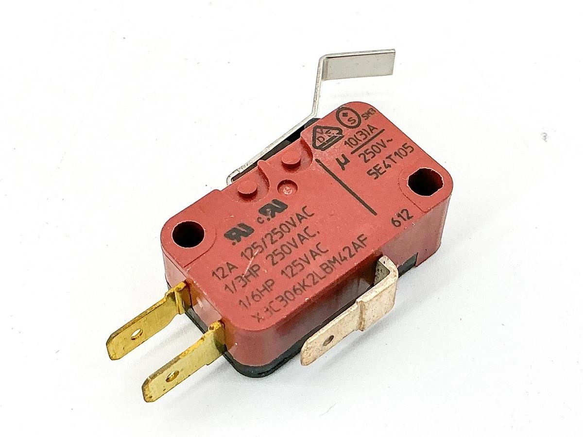 New Lot of 5 Burgess X3C306K2LBM42AF Micro Switch 12A 250V 1/3HP SE4T105- No Box