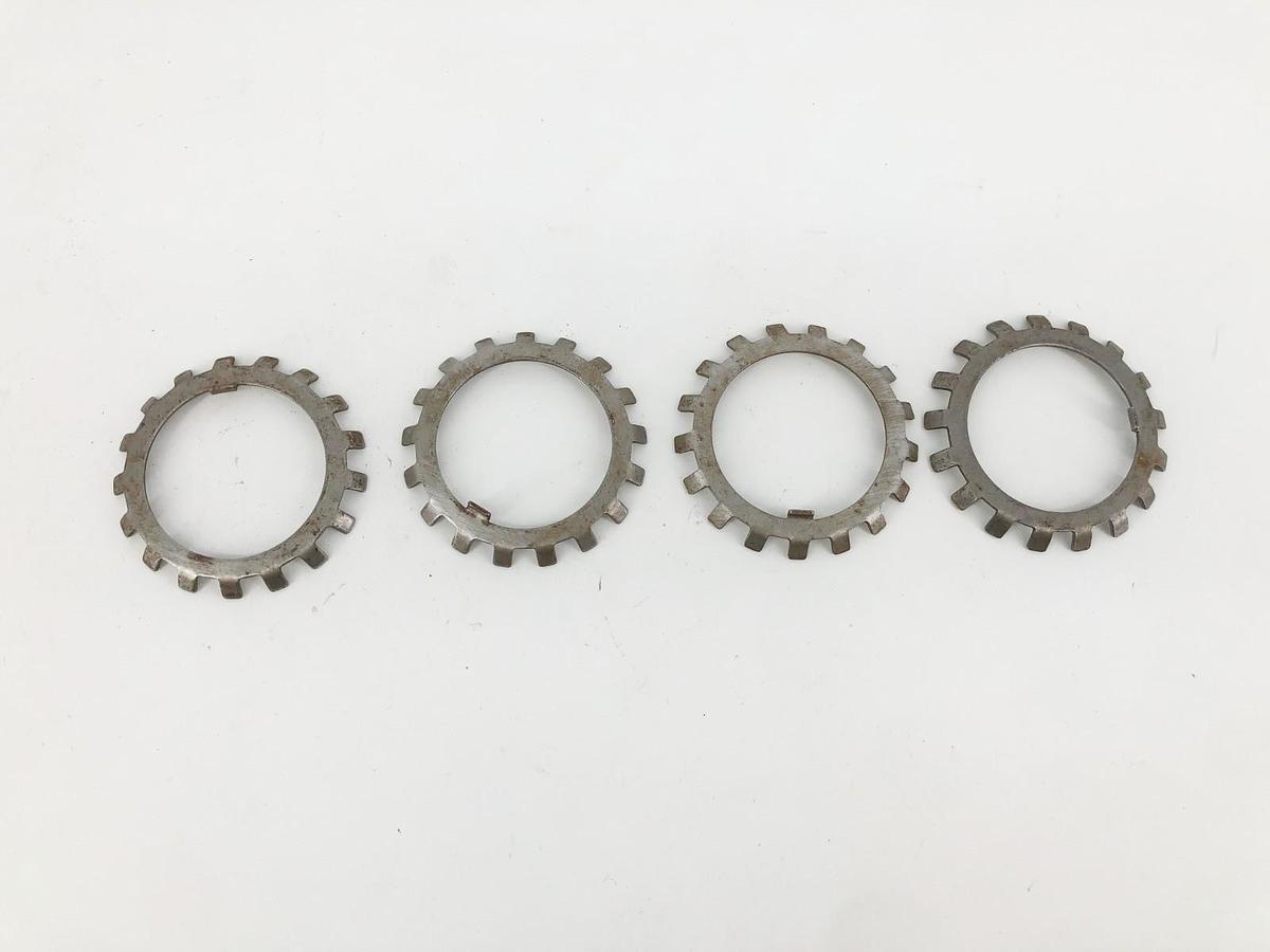 Lot of 4 New W-10 Lock Washers 50.59mm Bore 74.21mm OD - No Box