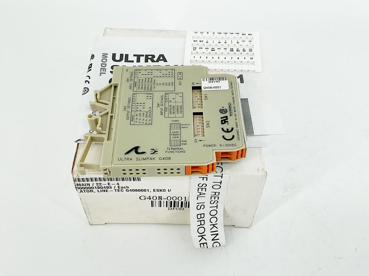 New Action Instruments G408-0001 Configurable Isolator 0-20mA 100V