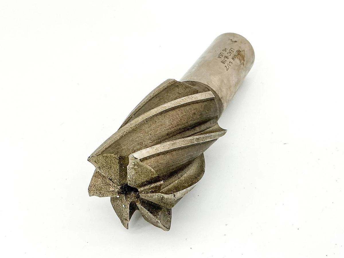 Used Putnam 1-1.2" End Mill Cutter Lead 8.118