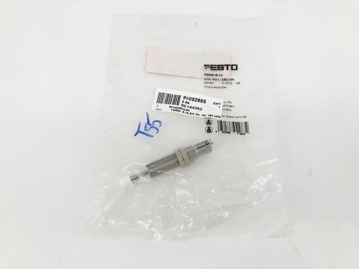 New Festo YSRW-8-14 Pneumatic Shock Absorber 191194