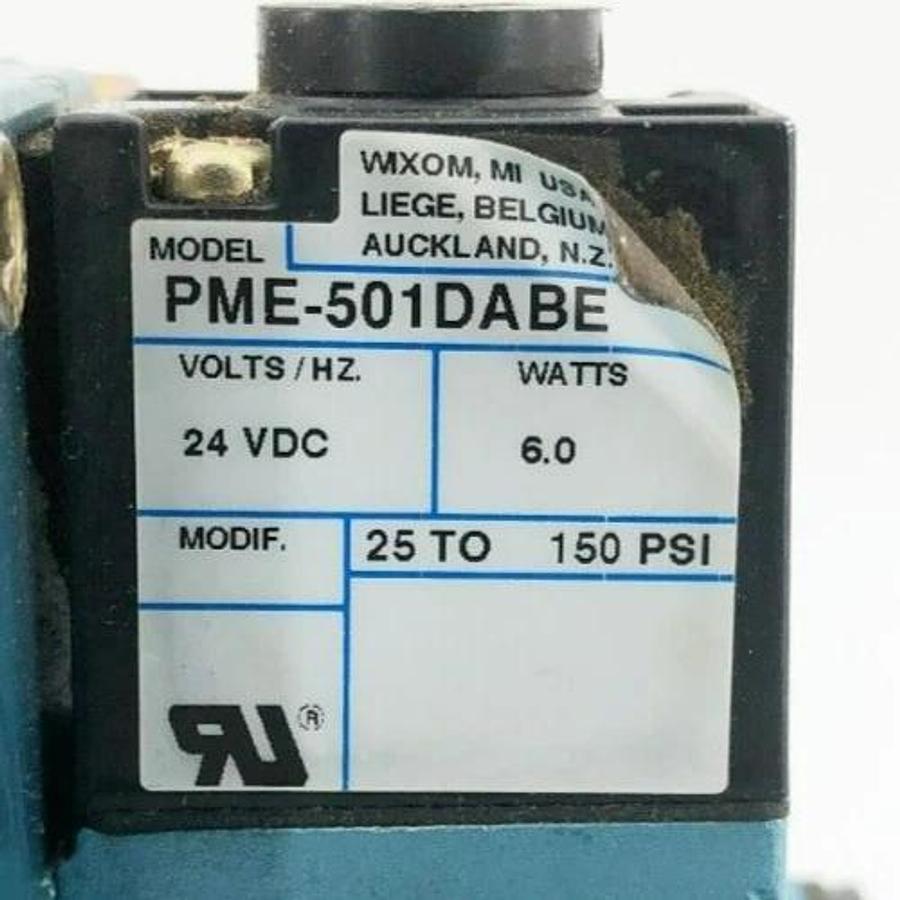New MAC Valves 6511B-612PM-501DA Solenoid Valve 24VDC 6W 6511B-000-PM-501DA
