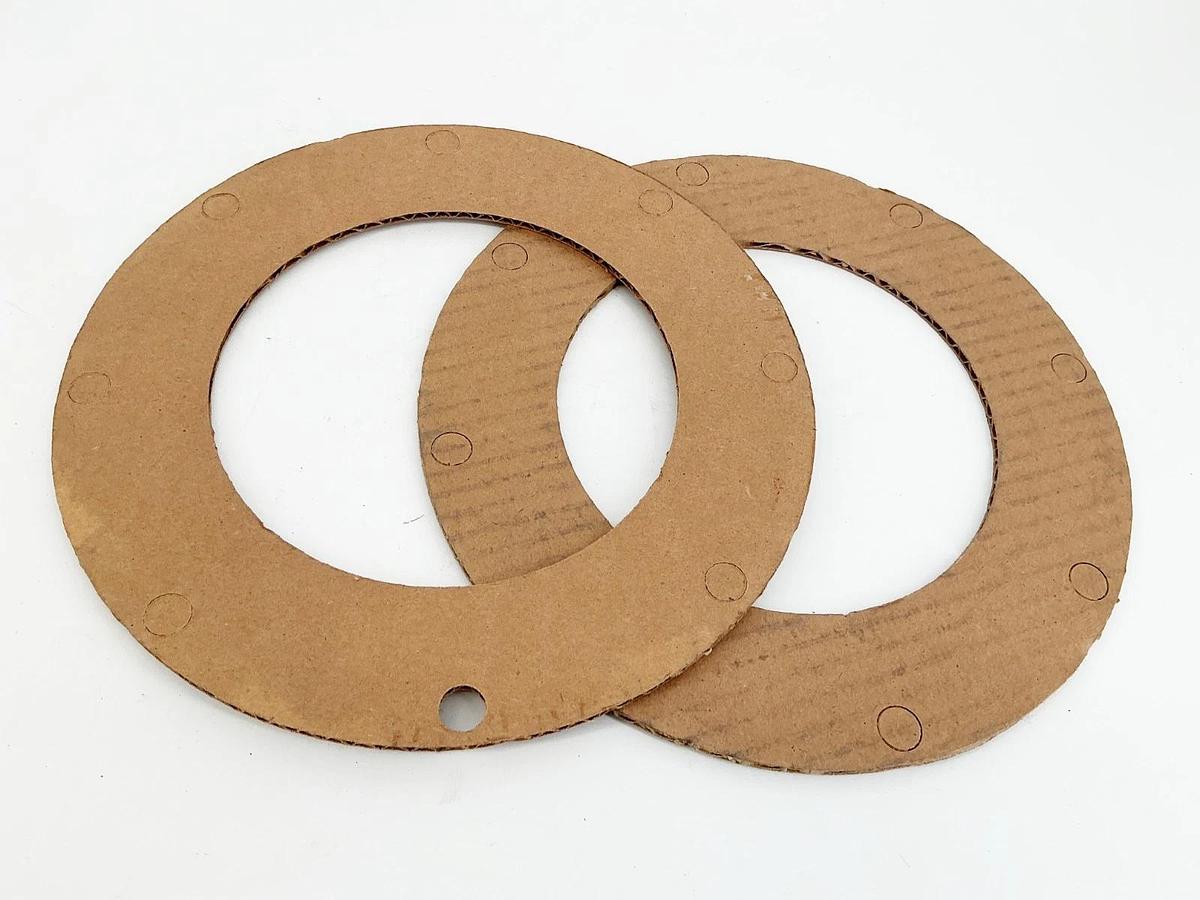New Lot of 2 Deublin 42231 Flange Gasket 8 Hole