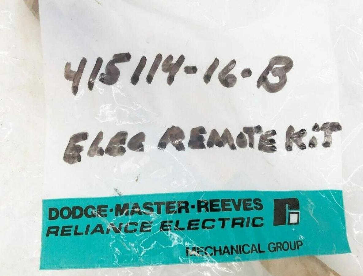 New Dodge Reliance 415114-16-B Electric Remote Kit