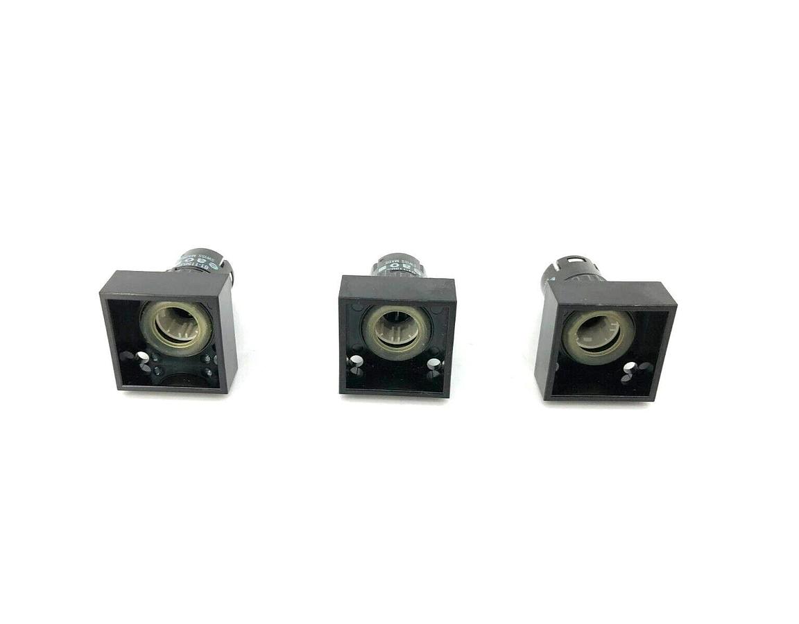 Lot of 3 New EAO Corp. 61-1150.0 Pushbutton Accessories, 60V/1.2W