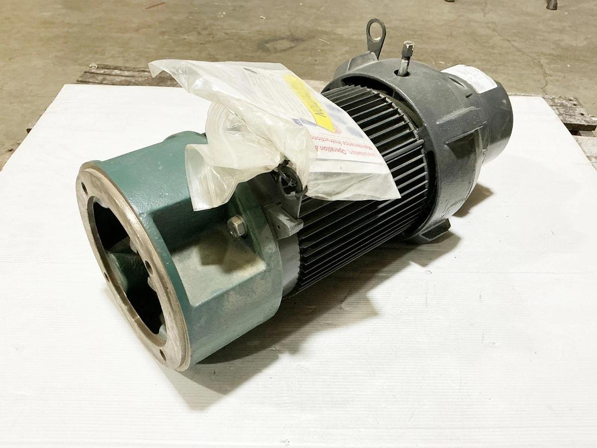New Emerson U3E2GCR-P Electric Motor W/ Brake 3HP 575V 1765RPM 105603100DNF