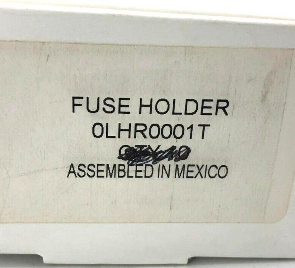 Lot of 8 New Littelfuse 0LHR0001T In-Line Fuse Holders 10A 300VAC