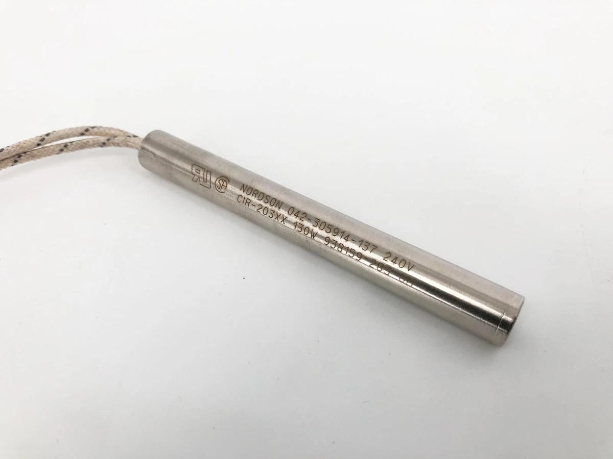 New Nordson 938159 Heating Cartridge .375" x 3.25" 130W 240V - No Box
