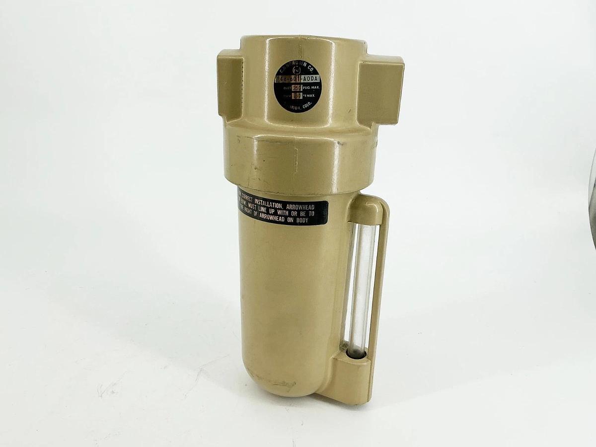 New Norgren F46-601-A0DA Oil Filter 250PSIG 150F Max