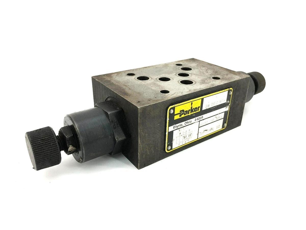 Used Parker FM3DDKN Flow Control Valve, 3000psi