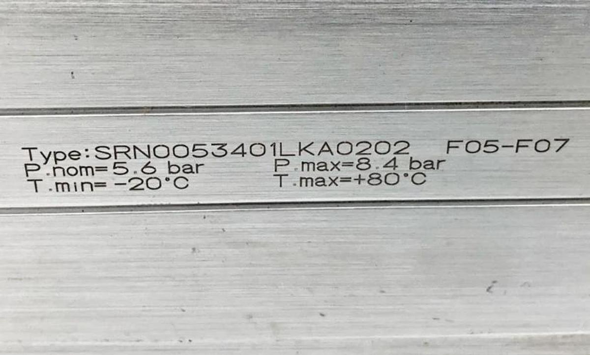 Used Assured Automation SRN0053401LKA0202 Valve Actuator 8.4 bar Max