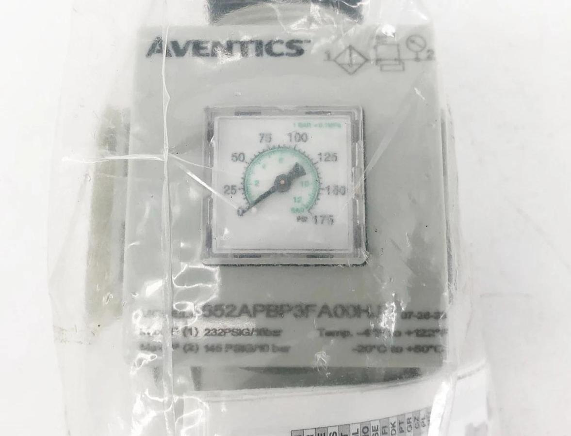 New Aventics 8652APBP3FA00HJ Particulate Filter 5 Micron 3/8" NPTF 232psig Max