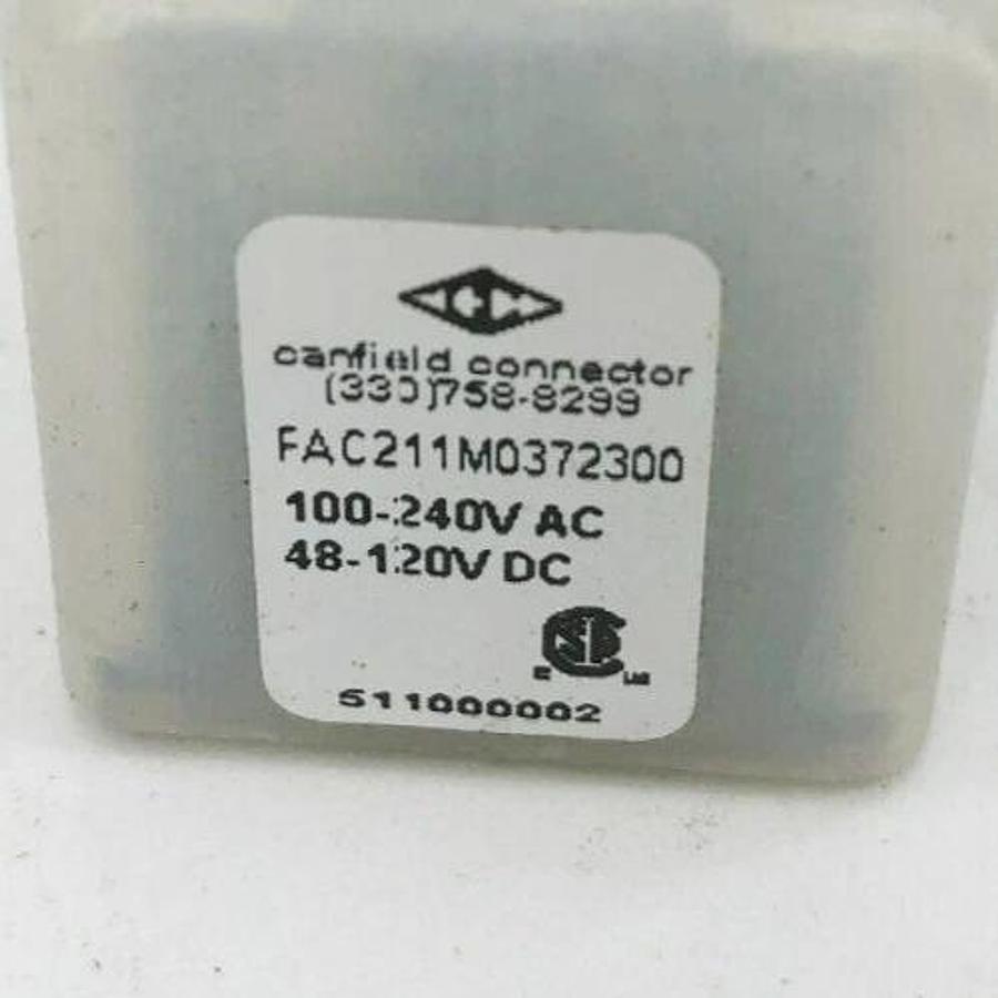 New Canfield FAC211M0372300 Fieldbus Automotive To ISO Connector - No Hardware