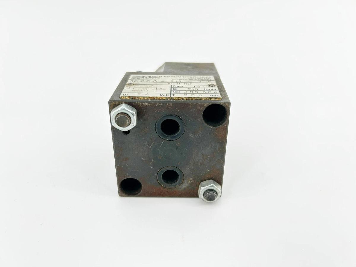Used Schiedrum Hydraulik 26A-2,5-3H Valve Manifold, 350 bar