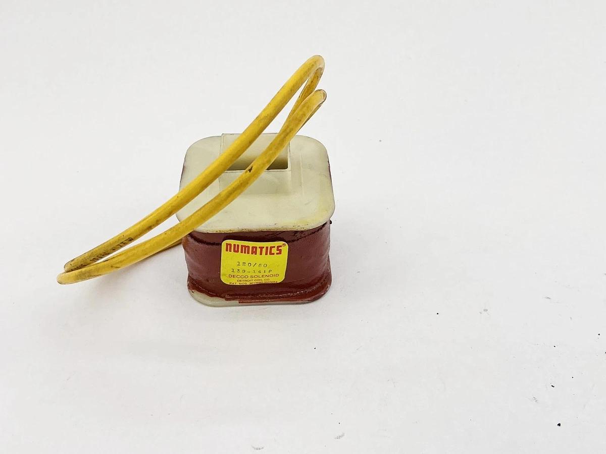 New Numatics 139-141P Solenoid Coil 120V 60Hz - No Box