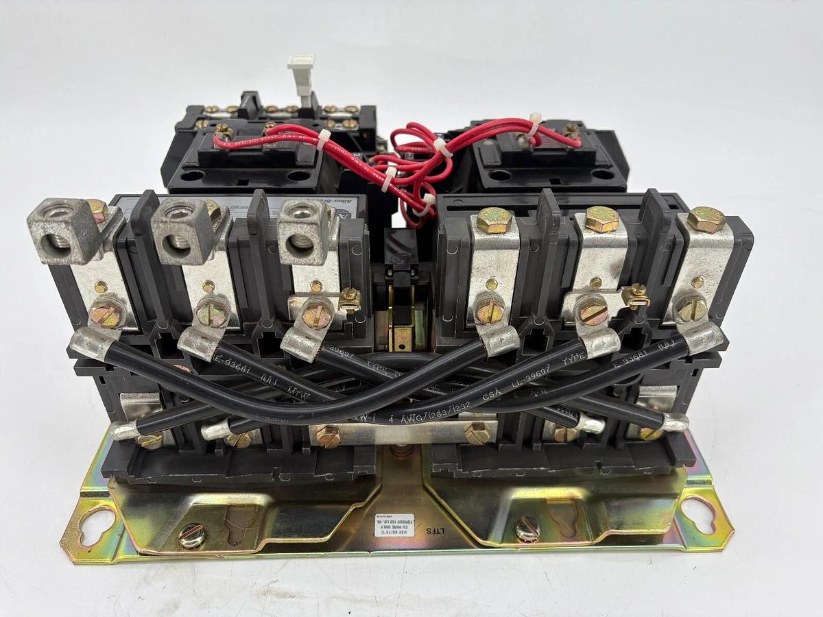 New Allen Bradley 505-DOD Ser. B NEMA Size 3 Reversing Starter with 120V Coils