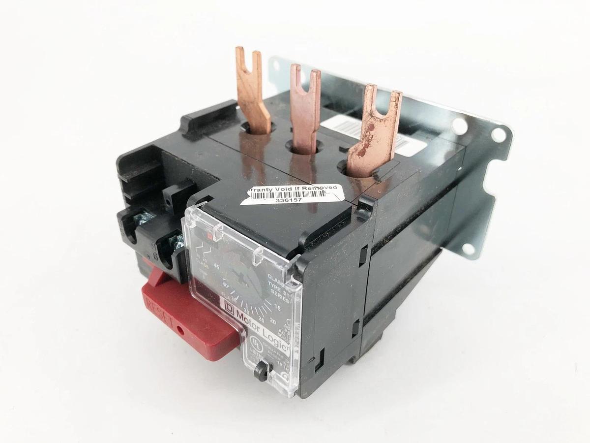 New Square D 9065ST220 Motor Logic Overload Relay 15-45A 600VAC Ser. F