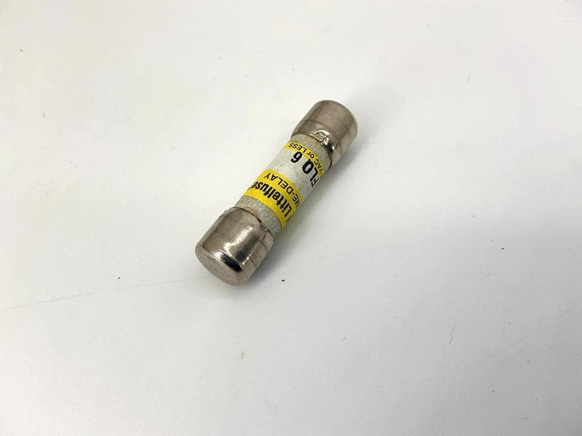 Lot of 3 New Littelfuse FLQ-6 Time-Delay Fuse 6A 500VAC FLQ6