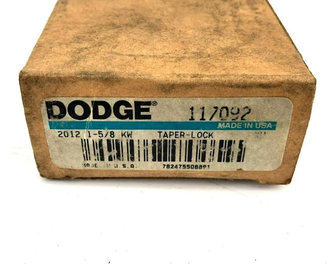 Lot of 2 New Misc. Dodge Taper Lock Bushings 2517 5/8, 2012 1-5/8 KW