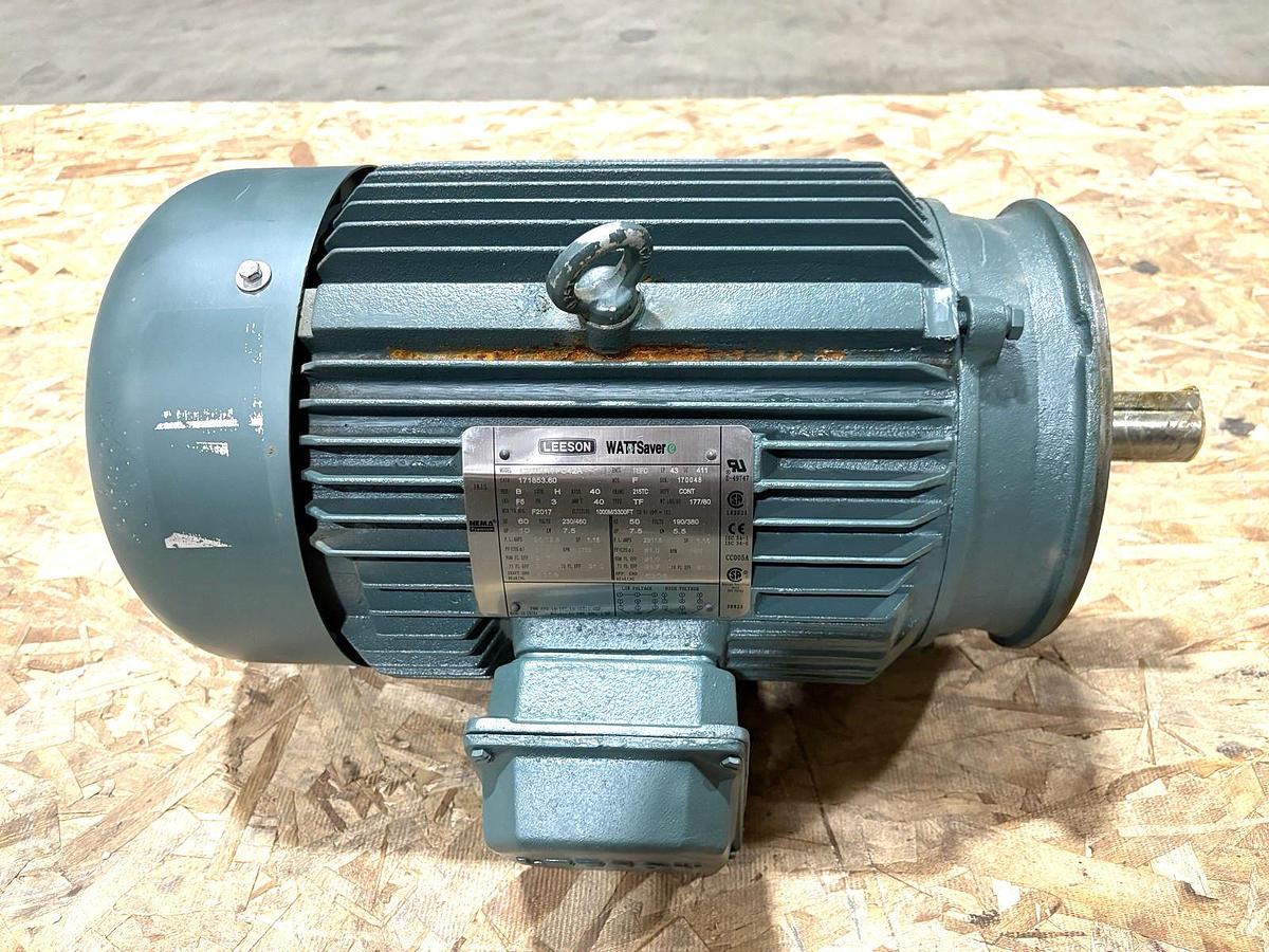 New Leeson C215T17FC42A 10HP TEFC Motor 230/460V 1800RPM 215TC Frame 171853.60