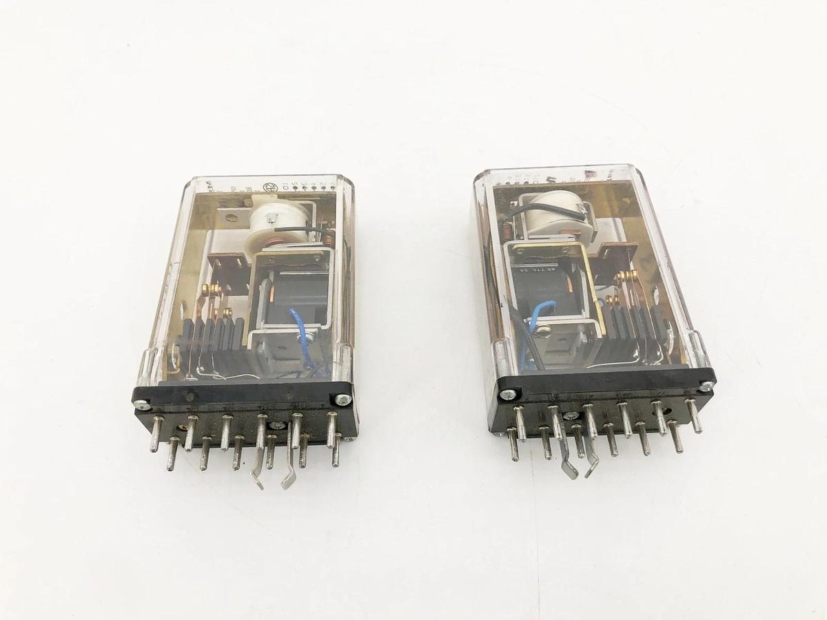 Used Lot of 2 MSD Inc. B255XBXP Plug In Relays 120V 60Hz