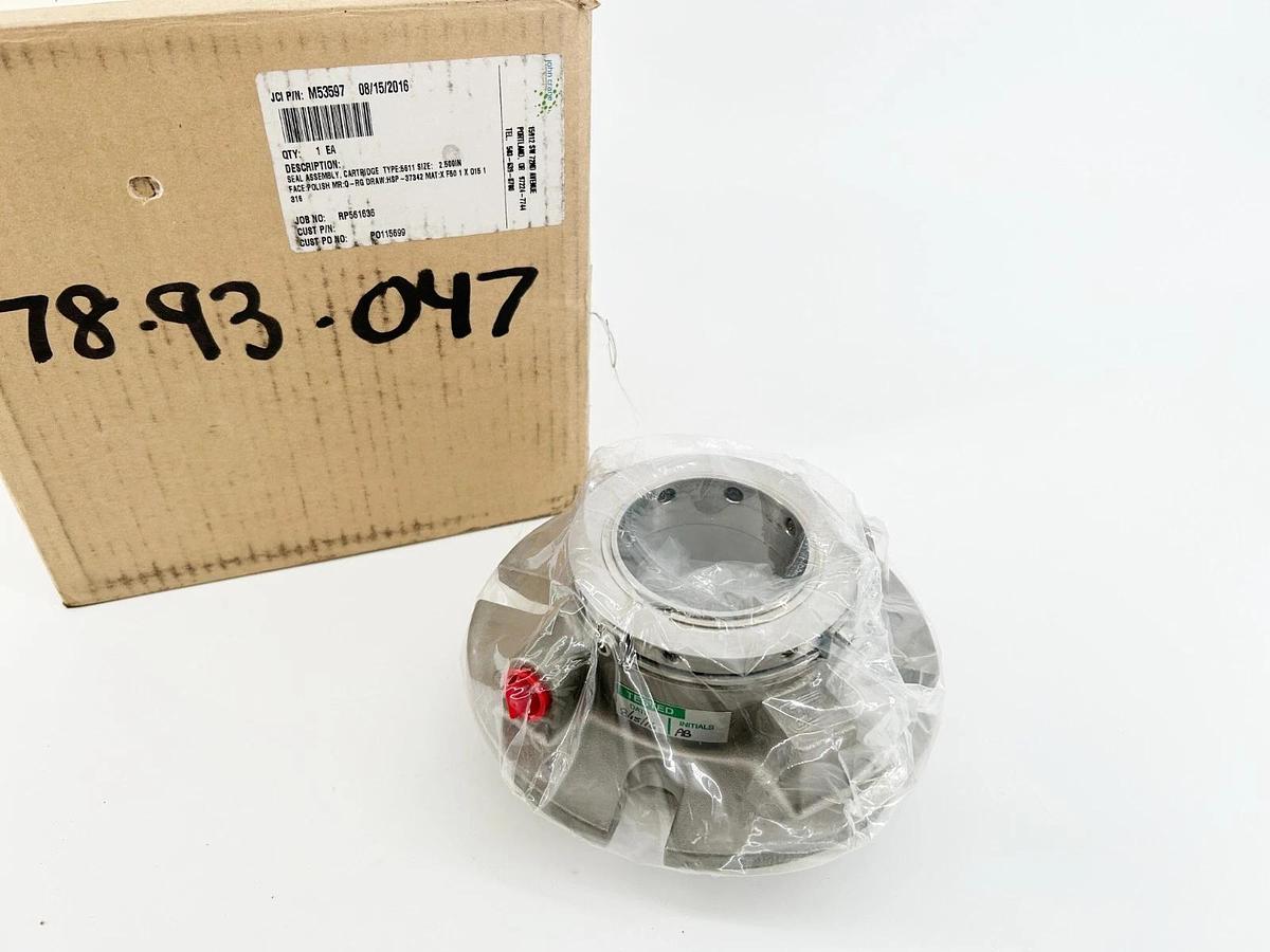 New John Crane M53597 Cartridge Seal Assembly 2.5" Type 5611 Stainless Steel
