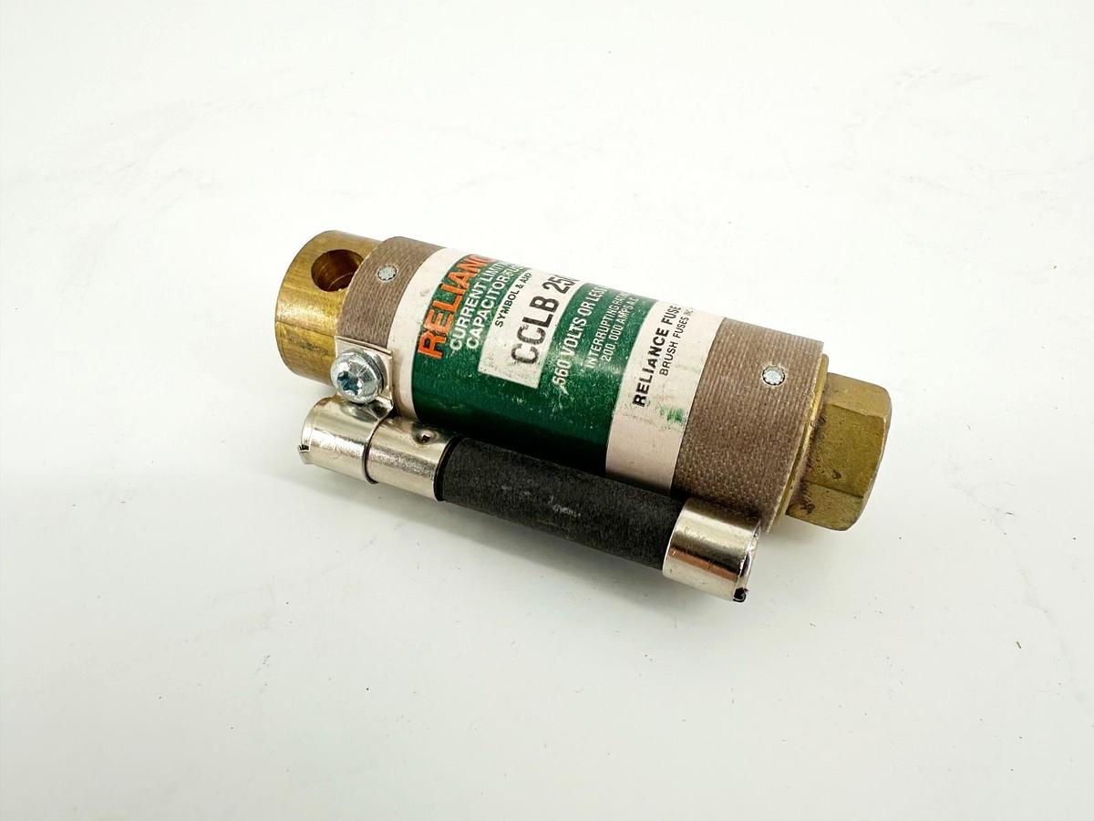 New Reliance CCLB-250 Brush Current Limit. Capacitator Fuse 250A 660V - No Box