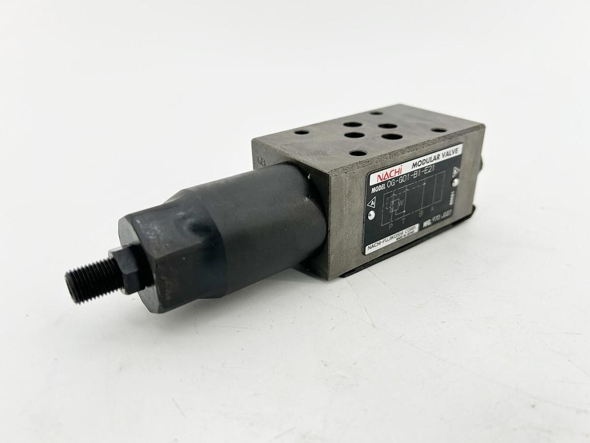 New Nachi OG-G01-B1-E21 Modular Valve