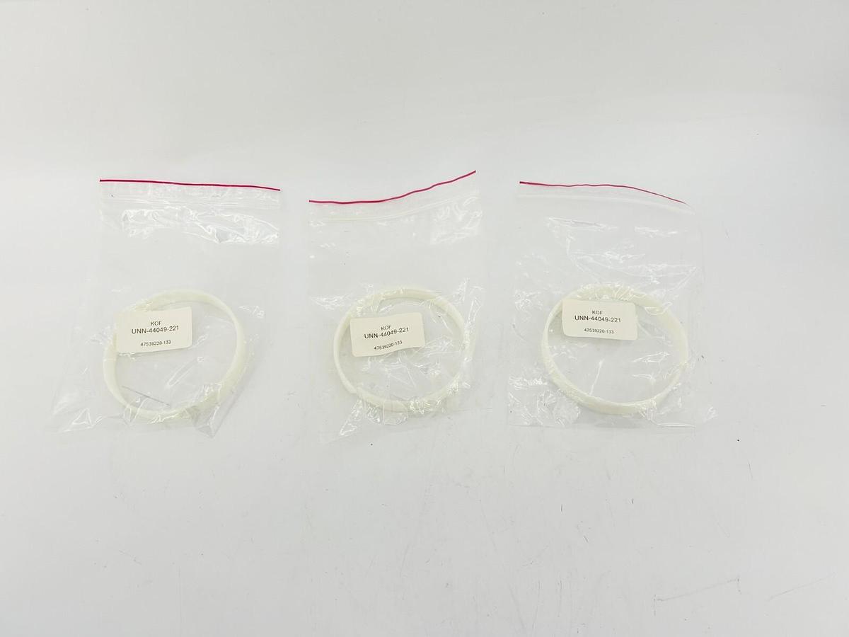 Lot of 3 New Buhler UNN-44049-221 Piston Guide Rings 107-105/15/2.5-333