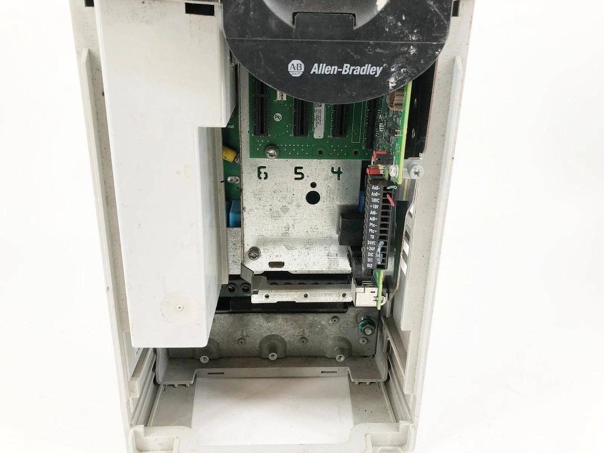 Used Allen Bradley 20F11NE022AA0NNNNN Air Cooled 753 AC Drive 15HP (For Parts Only)