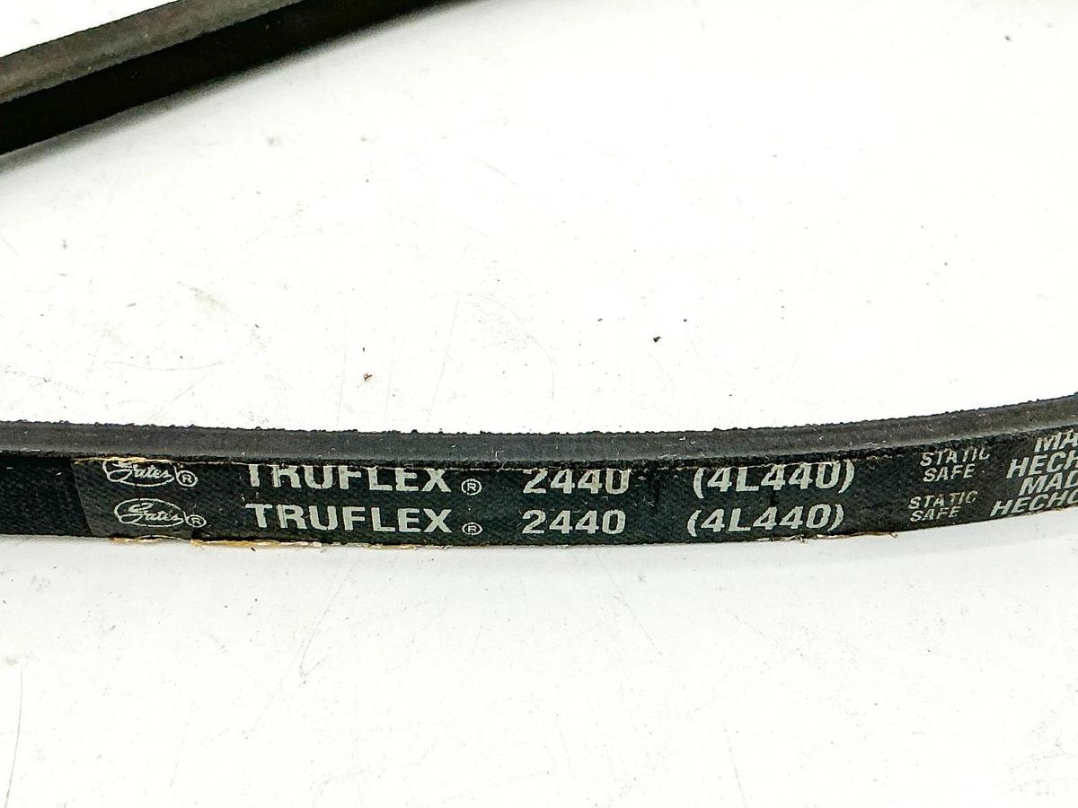 New Lot of 3 Gates 2470 Truflex Belt 1/2"X47" 4L470
