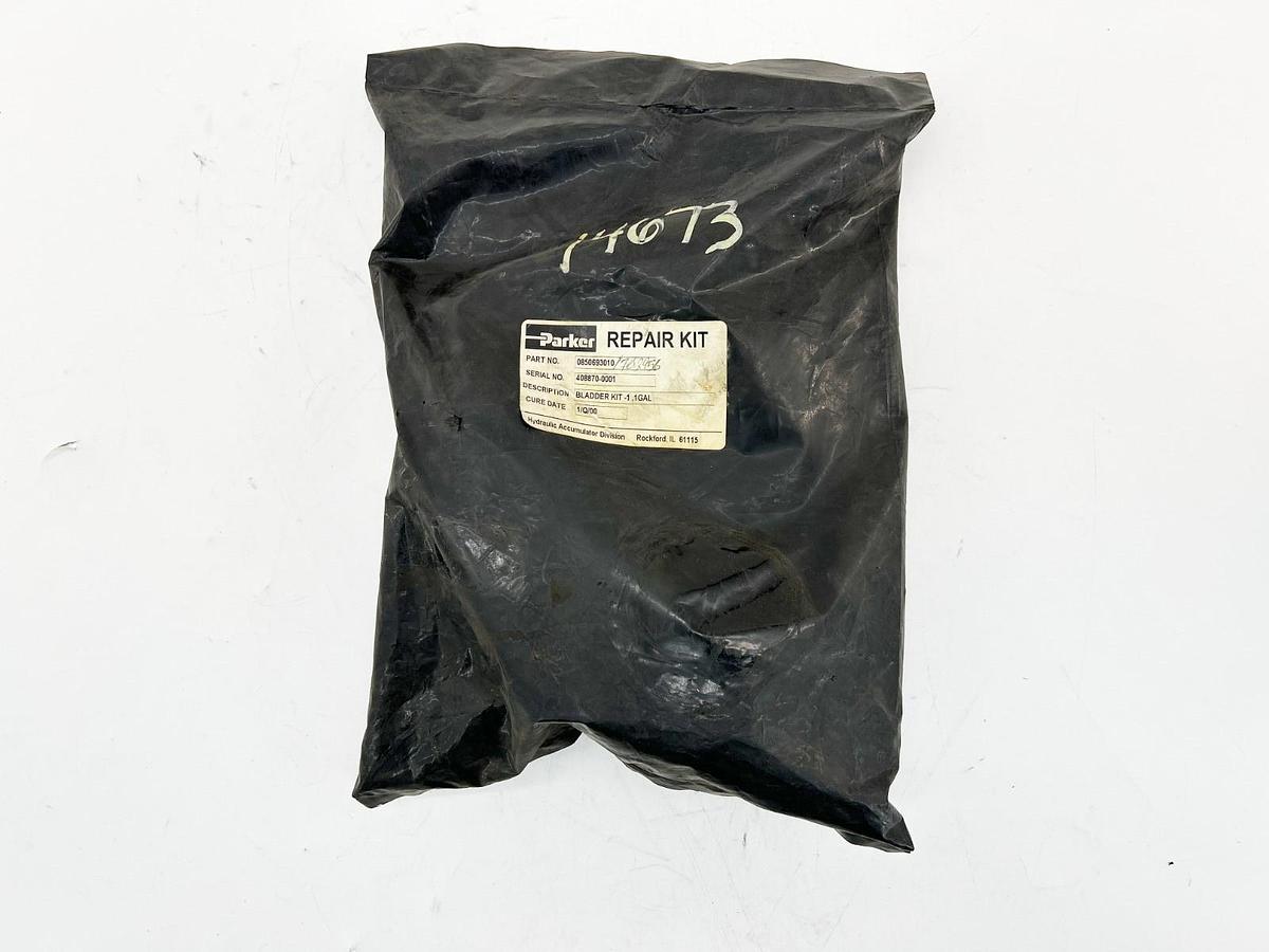 New Parker 0850693010 Accumulator Bladder Repair Assembly Kit 1Gal 3KPSI