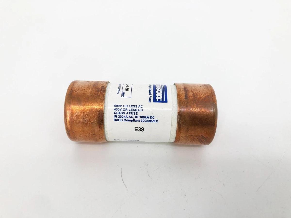 New Edison JHL50 Drive Fuse 50A 600VAC Class J - No Box