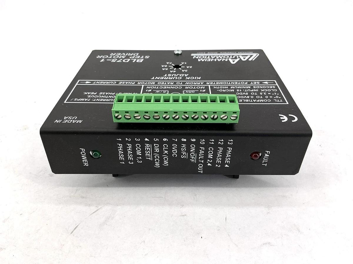 New Anaheim Automation BLD75-1 Bilevel Step Motor Driver Unipolar Op 10A 24VDC