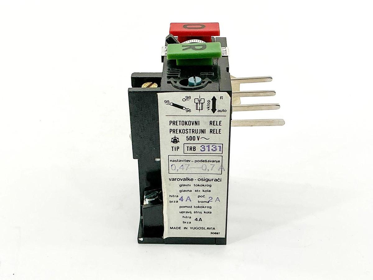 New TRB3131 Overcurrent Relay 0.47A-0.70A 500V