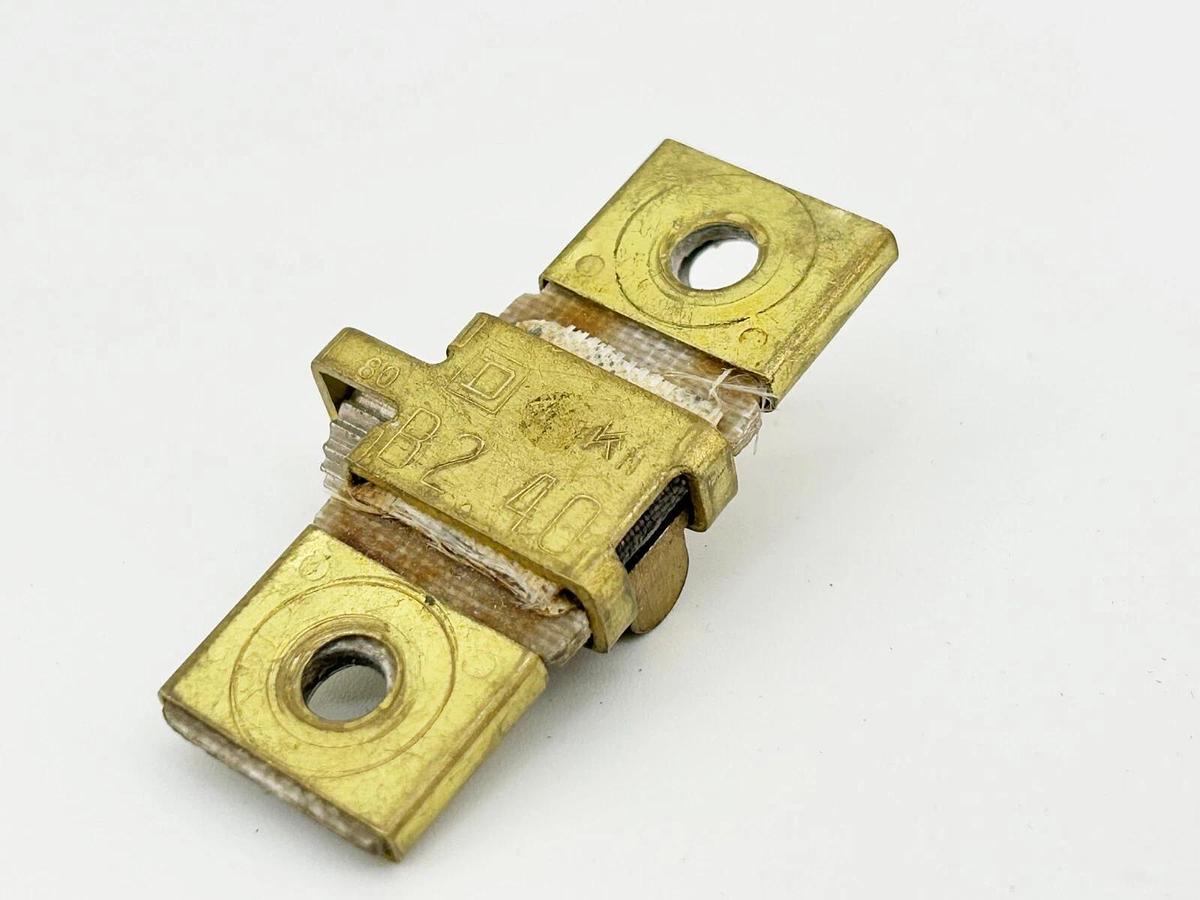 Used Lot of 3 Square D B2.40 Thermal Overload Relay Heating Element