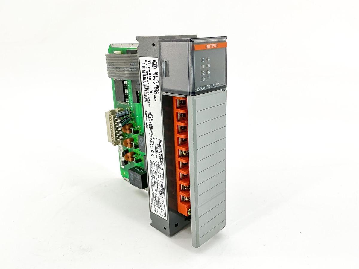 Used Allen Bradley 1746-OXB SLC500 Output Module PLC 250V 30A Ser.A