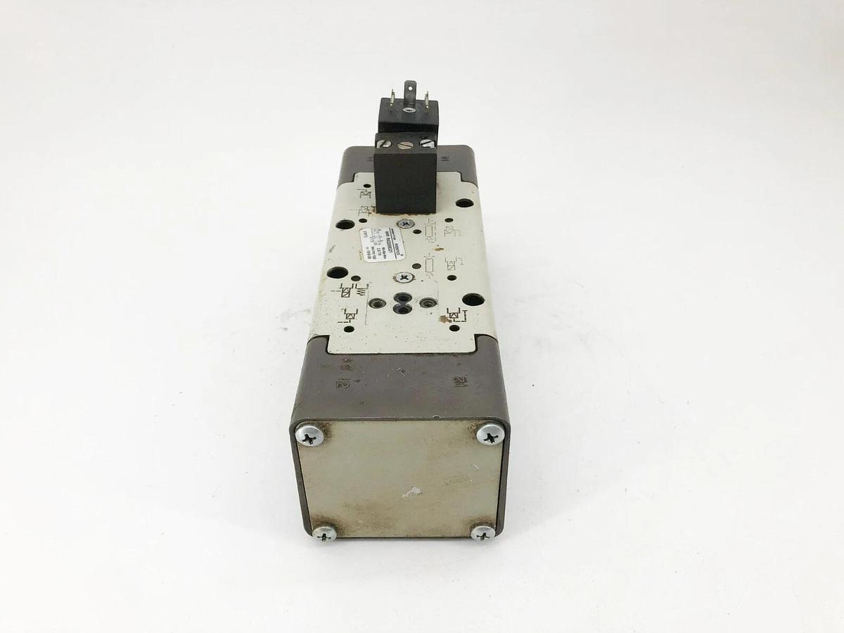 Used Aventics R432006321 Pneumatic Directional Valve 5-Way 150psi Size 4 120VAC