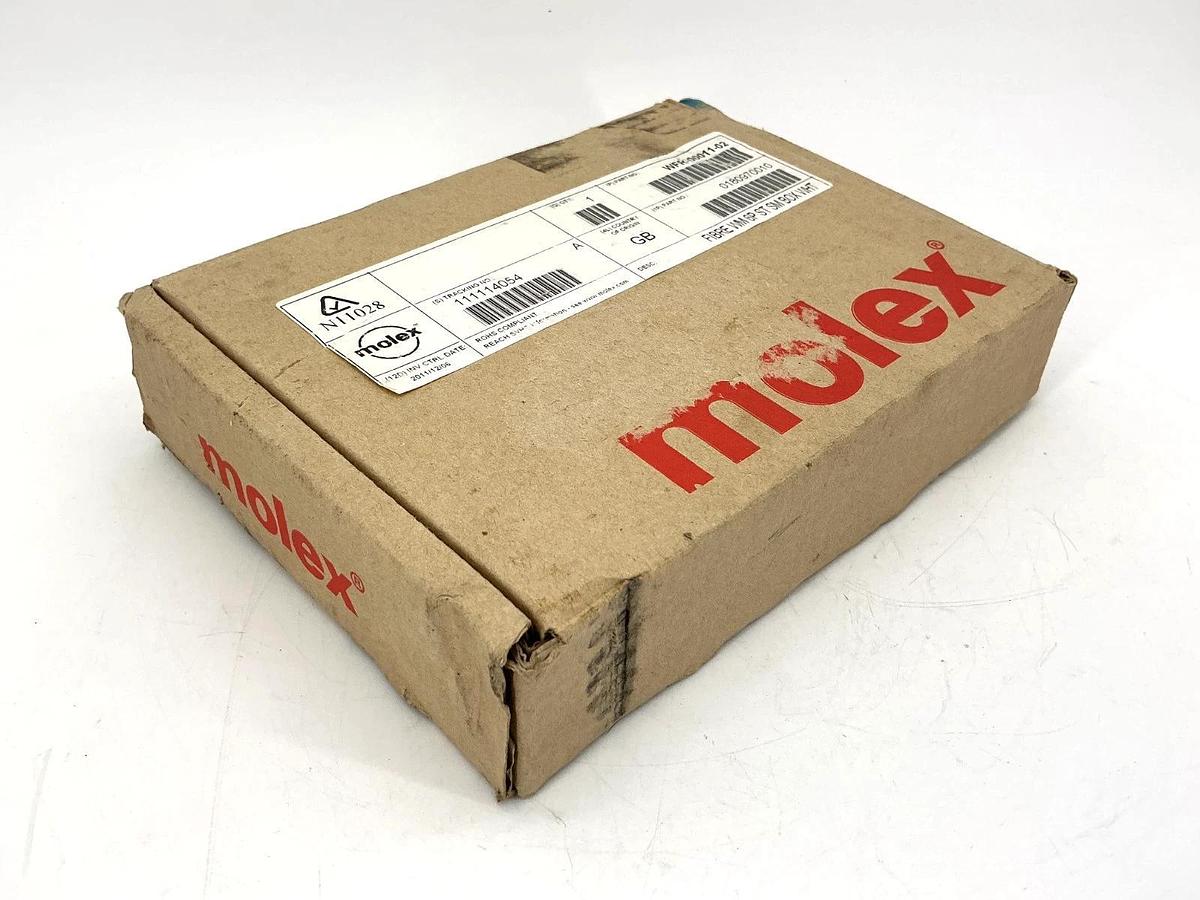 New Molex WFR-00011-02 601-Box Fiber Wall Mount Enclosure 6-Port Singlemode