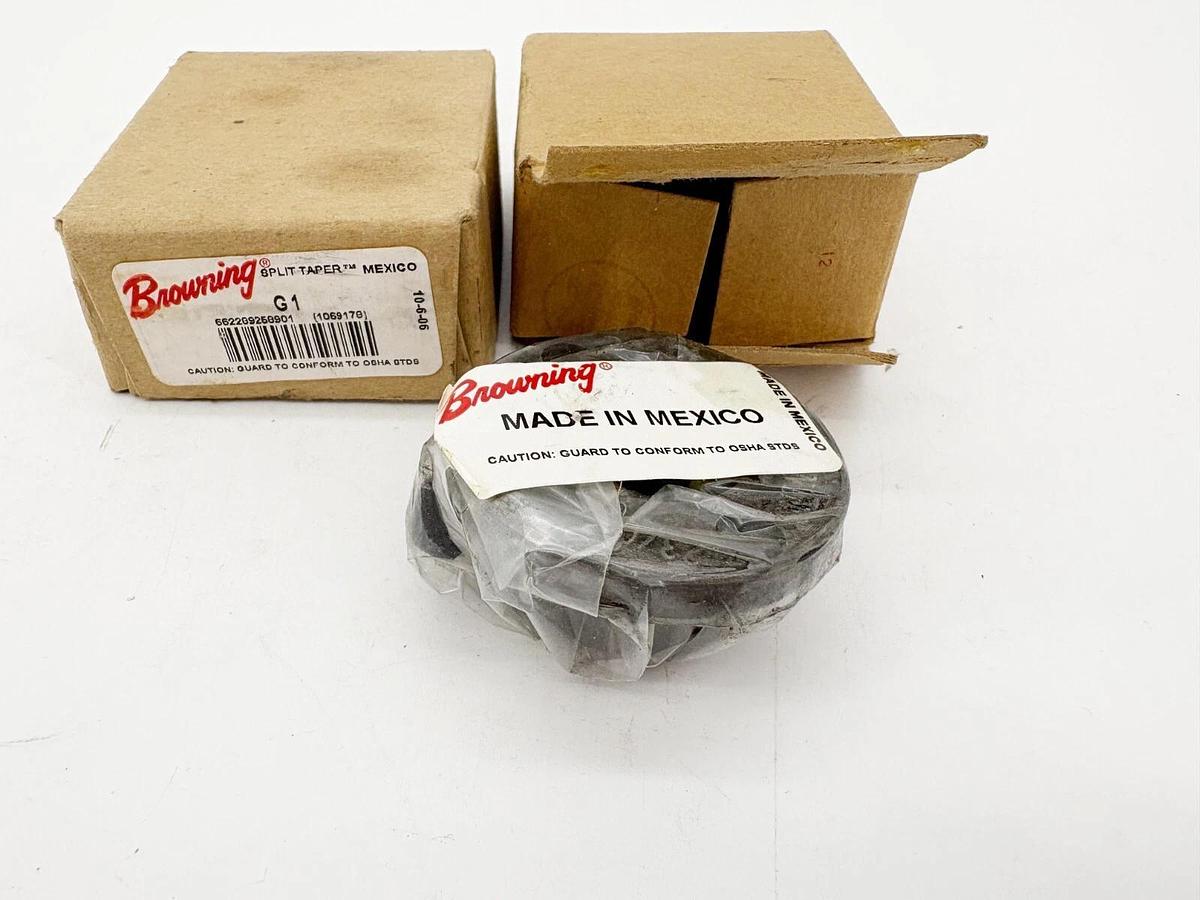 Lot of 2 New Browning G x 1" Split Taper Bushings