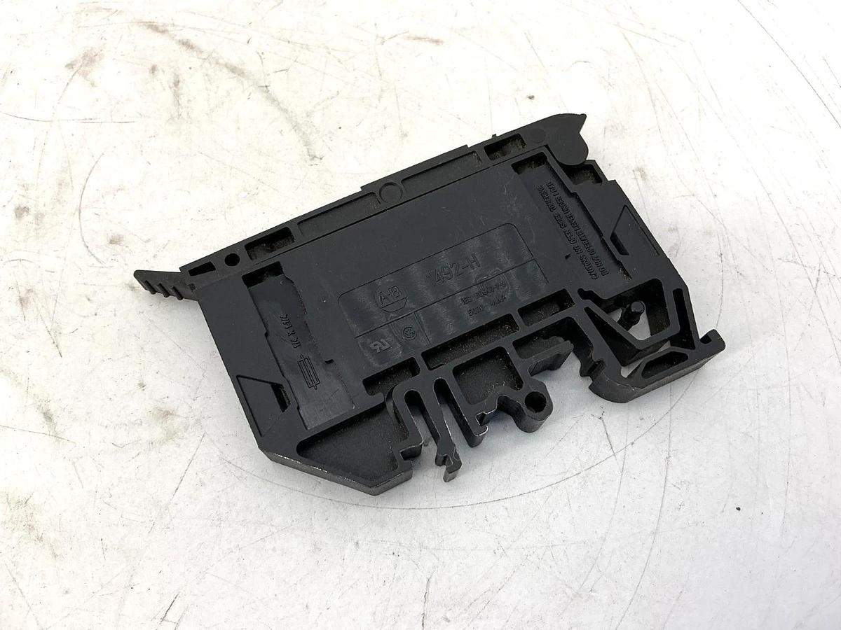 Used Lot of 5 Allen Bradley 1492-H7 Fuse Holding Terminal Block 1-Pole 500V