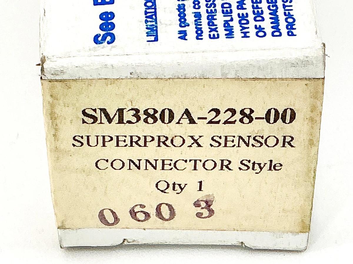 New Hydepark SM380A-228-00 Proximity Sensor 12-24VDC