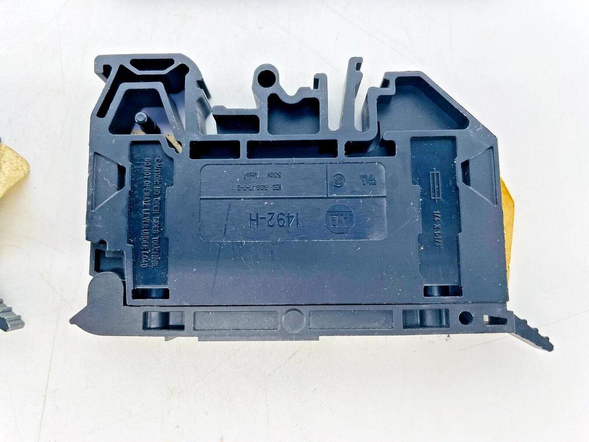 Lot of 4 New Allen Bradley 1492-H7 Terminal Block 300V
