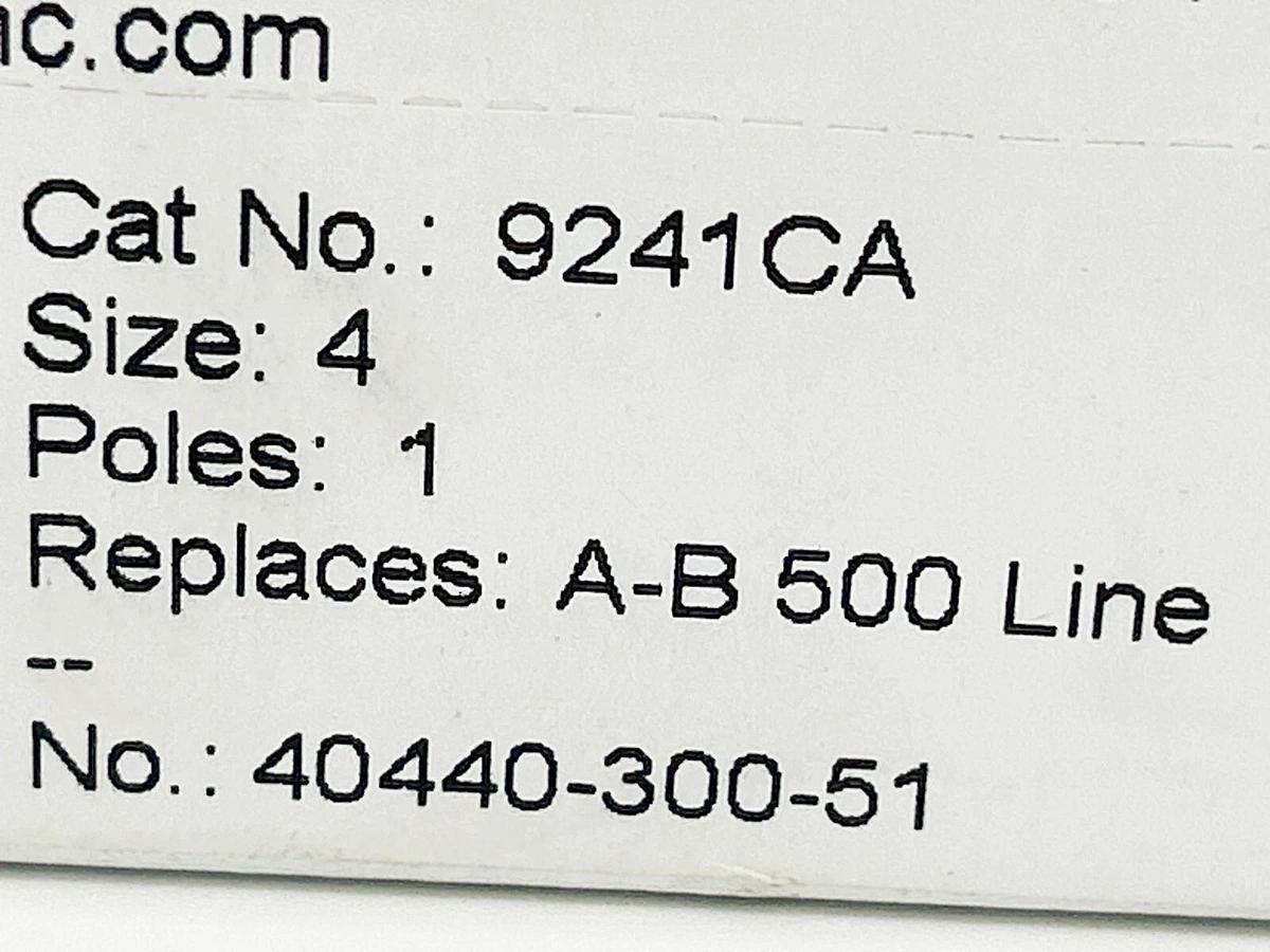 New Repco 9241CA Contact Kit Size 4 1 Pole Replaces Allen Bradley 40440-300-51