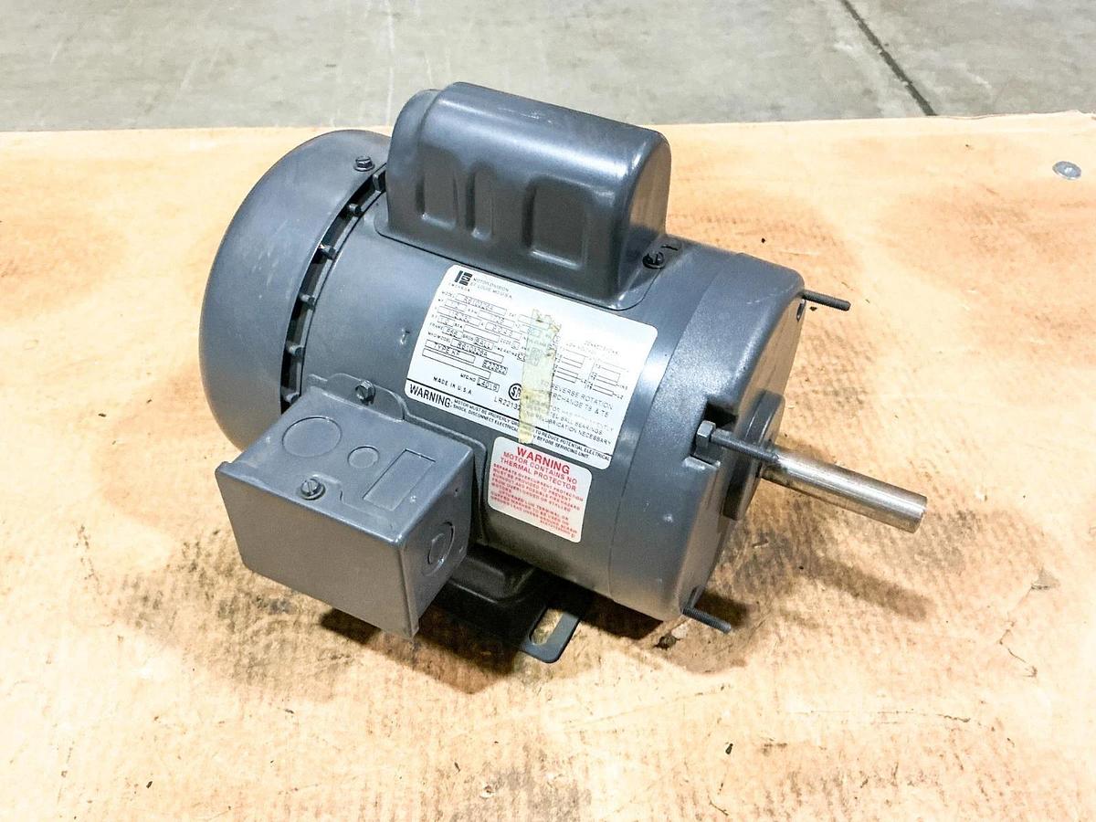 New Emerson R610326A Electric Motor 1/2HP 1PH 230V 1725RPM - No Box