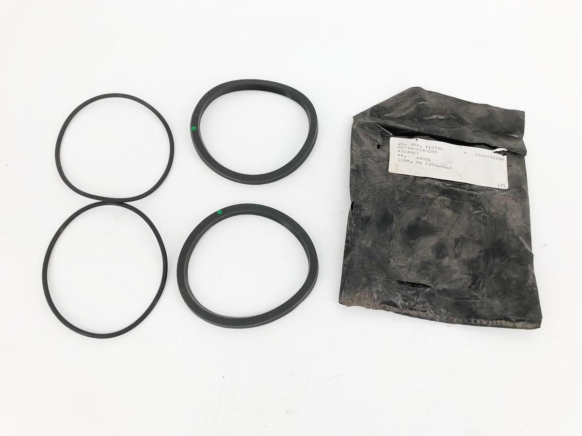 New Parker PK4002A005 4" Viton Piston Seal Kit