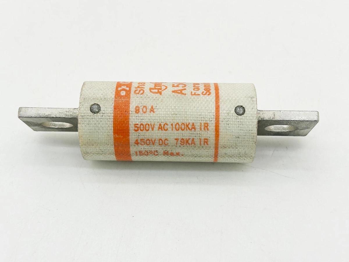 New Ferraz Shawmut A50P90-4 Current Limiting Fast Acting Fuse 90A 500V 100KA