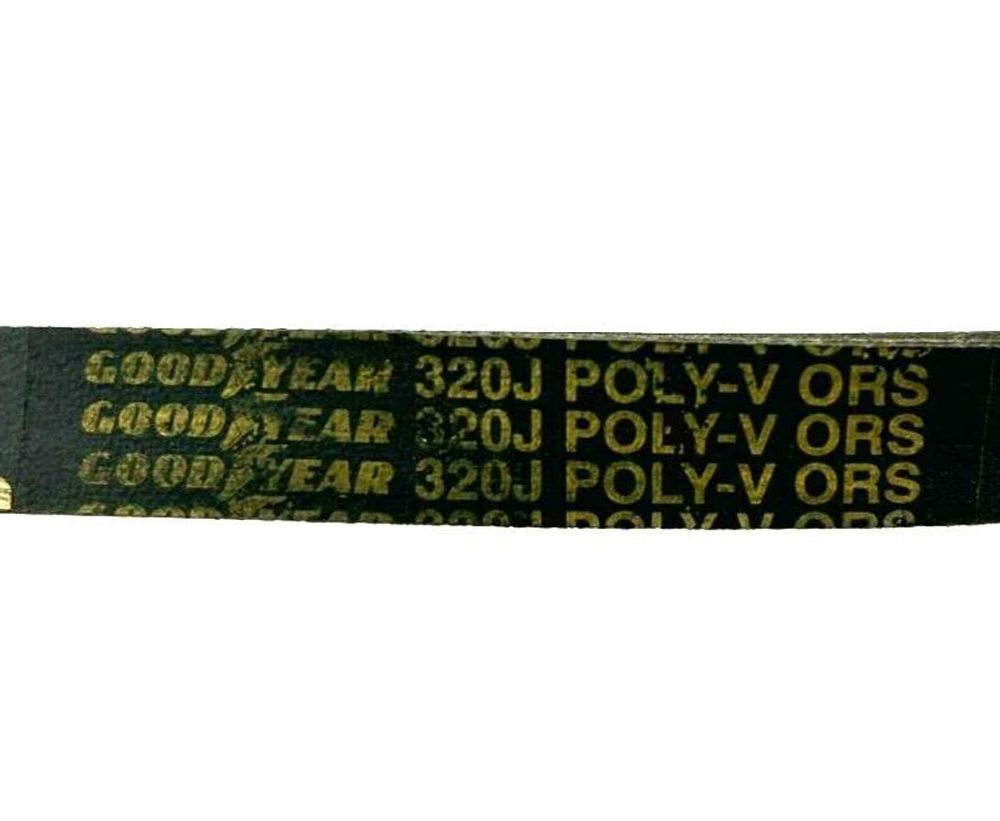 Lot of 3 New Goodyear 320J Poly V-Belts, 6 Band, 32" Length